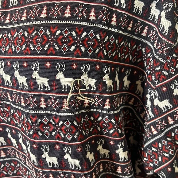 Rhoback Fairisle Print Golf Quarter Zip - Picture 3 of 5